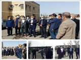 بازدید شهردار باقرشهر از واحدهای اجرایی در سال جدید 