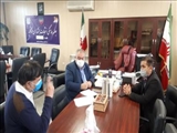 دیدار سال جدید رئیس اداره ورزش و جوانان بخش فشافویه با بخشدار فشافویه