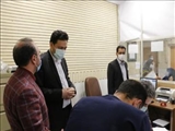 بازدید سرزده فرماندار ویژه و رئیس هیأت اجرایی انتخابات شهرستان ری از محل ثبت نام داوطلبین انتخابات شوراهای اسلامی روستاهای بخش کهریزک