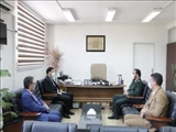 دیدار معاون استاندار تهران و فرماندار ویژه شهرستان ری با فرماندهان سپاه نواحی شهرستان ری
