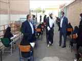 بخشدار و رئیس شورای آموزش و پرورش فشافویه از دو حوزه امتحان نهایی بازدید کرد
