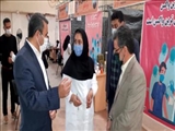 بازدید رئیس کمیسیون بهداشت و درمان شورای شهر از مرکز واکسیناسیون انبوه باقرشهر