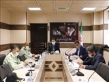 برگزاری نشست بررسی آخرین وضعیت پروژه درحال اجرای ساختمان فرماندهی انتظامی شهرستان ری، کلانتری علائین و کلانتری دوم شهر حسن آباد