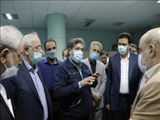 بازدید فرماندار ری بهمراه نمایندگان مجلس شورای اسلامی از کارخانه تولید ظروف شیشه و کریستال در شهرک صنعتی شمس آباد