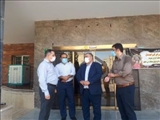 بازدید سر زده بخشدار فشافویه از درمانگاه تامین اجتماعی بخش فشافویه 