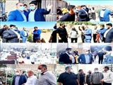 بازدید بخشدار قلعه نو از کارآفرینان روستاهای گل تپه کبیر و قمی آباد