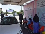مرکز واکسیناسیون خودرویی حضرت عبدالعظیم(ع) شهرری شبانه روزی شد