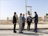 بازدید فرماندار ویژه شهرستان ری از عملیات تعریض و بهسازی جاده سایت در کهریزک