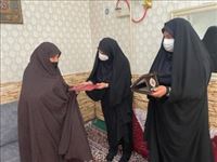 دیدار بخشدار مرکزی ری با خانواده شهیدان ترابی