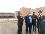 بازدید خطوط ریلی و جانمایی ایستگاه راه آهن بخش فشافویه