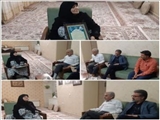 دیدار سرپرست شهرداری باقرشهر با مادر شهید والامقام داود منصوری
