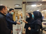 بازدید فرماندار ری از بیمارستان فیروزآبادی و دیدار با پرستاران این مرکز