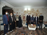  دیدار شهردار باقرشهر با خانواده معزز شهید رضا بیات
