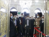 همزمان با ایام دهه مبارک فجر:
مراسم بزرگداشت سالروز تشرف بنیانگذار انقلاب اسلامی به شهرری در حرم سیدالکریم برگزار شد