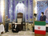 بمناسبت فرارسیدن دهه مبارک فجر:
برگزاری جلسه پرسش و پاسخ و میزخدمت در مسجد امام حسن مجتبی(ع) با حضور فرماندار ری