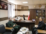 ملاقات فرماندار شهرستان ری با معاون اجرایی سپاه حضرت سیدالشهداء علیه السلام استان تهران 
