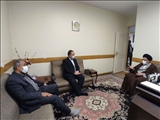 دیدار نوروزی فرماندار شهرستان ری با امام جمعه شهرری