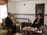 ملاقات فرماندار شهرستان ری با تولیت آستان مقدس حضرت عبدالعظیم الحسنی (ع)