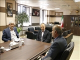 دیدار فرماندار شهرستان ری با رئیس و معاونین اداره گاز شهرستان ری