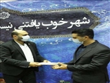 تجلیل شهردار باقرشهر از اکبر خزایی داور بین المللی بدنسازی  
