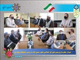 دیدار شهردارورئیس شورای اسلامی شهر حسن آباد با رئیس دانشگاه پیام نور