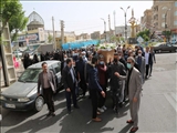  تشییع پیکر مطهر مادر شهید والامقام اکبر ترهنده 