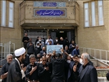  پیچیدن عطر خوش پیکر شهید گمنام دوران دفاع مقدس در فرمانداری شهرستان ری