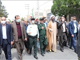 حضور گسترده و باشکوه مردم حسن آباد در راهپیمایی روز قدس