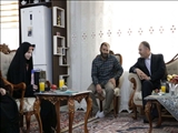 دیدار فرماندار شهرستان ری با نوجوان نخبه اهل شهرری