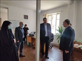 بازدید سرزده فرماندار ویژه ری از اداره جهاد کشاورزی شهرستان