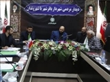 در راستای طرح تکریم ارباب رجوع/ جلسه ملاقات مردمی با شهردار باقر شهر برگزار شد.