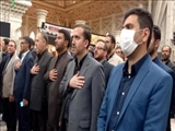 آئین تجدید میثاق استاندار تهران با آرمان های حضرت امام خمینی (ره) و انقلاب اسلامی