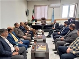 دیدار مسئولین ارشد بخش فشافویه با رئیس جدید حوزه قضایی