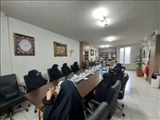 دیدار فرمانده حوزه بسیج خواهران قیامدشت به همراه فرماندهان پایگاههای بسیج با بخشدار خاوران