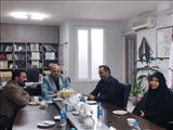 تجلیل دهیار و اعضای شورای اسلامی روستای چهلقز از بخشدار خاوران 