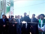 بهره برداری از شبکه آبرسانی و ایستگاه پمپاژ ثقلی شهر قیامدشت 