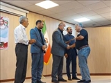 تجلیل از قهرمان و مربیان ورزشی روستای عباس آباد علاقبند 