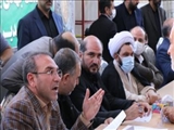 برگزاری میز خدمت در بخش کهریزک با حضور استاندار تهران