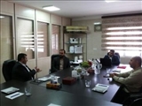 بازدید بخشدار فشافویه از کارخانه تولید فیلترهای تصفیه آب در شهرک صنعتی شمس آباد