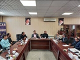 تشکیل جلسه هماهنگی ساماندهی وضعیت پسماندهای تولیدی (صنعتی و عادی) و محل دپو شهرک صنعتی شمس آباد