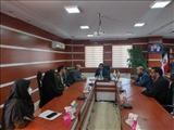 دیدار بخشدار خاوران با رئيس جدید دانشگاه آزاد واحد تهران شرق