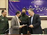 انتصاب فرمانده جدید حوزه بسیج ادارات شهرستان ری