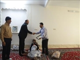 دیدار شهردار باقرشهر با خانواده معظم شهید عباس نجفی درابی