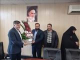تجلیل از کارمند بازنشسته و معارفه کارشناس جدید شهری و روستایی بخشداری فشافویه 