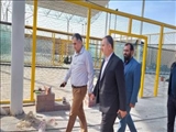 بازدید فرماندار ری از مجموعه ورزشی آرشا کلاب در بخش فشافویه