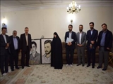 دیدار فرماندار شهرستان ری با خانواده معظم شهیدان قربانی