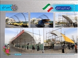 طراحی و نصب ایستگاه مسقف تاکسی در شهر حسن آباد