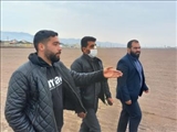 دیدار بخشدار فشافویه با متقاضی طرح پرورش اسب و دام