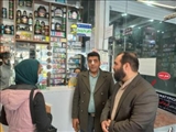 بازدید سرزده بخشدار فشافویه از داروخانه دکتر شربت خوری شهر حسن آباد