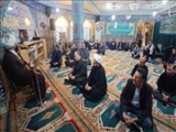 برپایی مراسم عزاداری ایام فاطمیه (س) در فرمانداری ویژه شهرستان ری